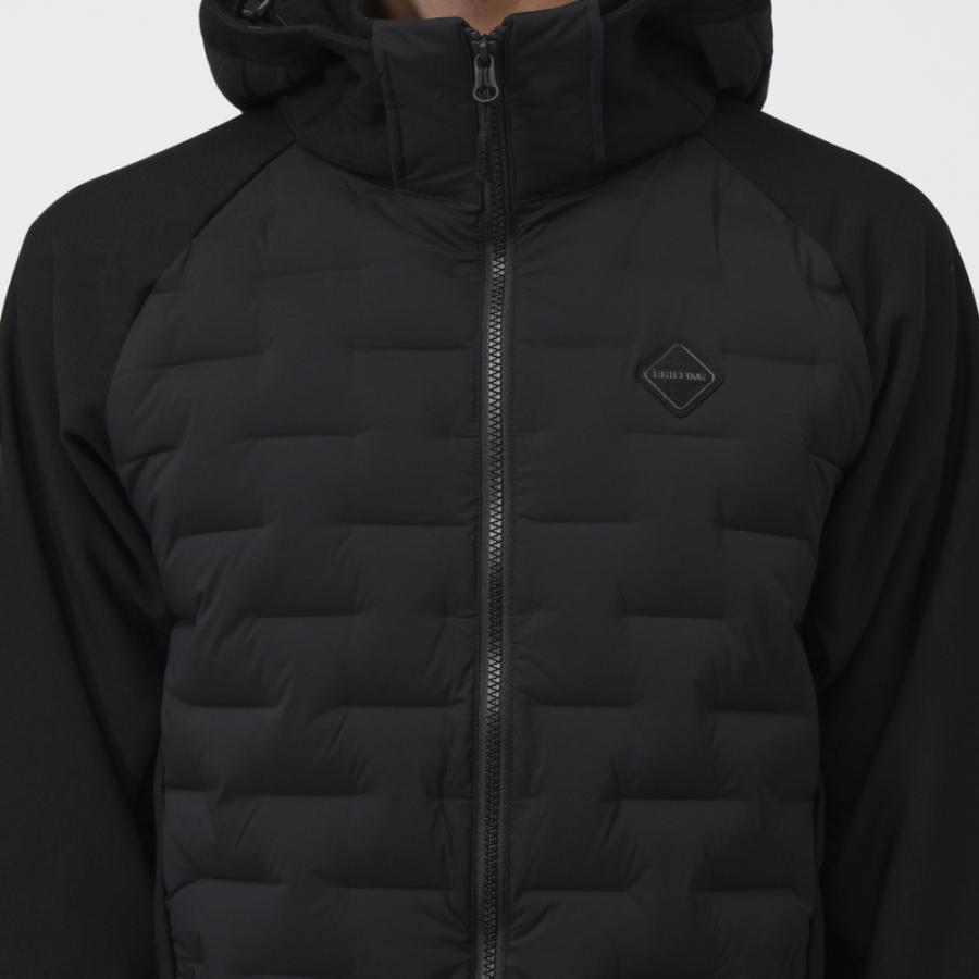 美品　ブリーフィングゴルフ　中綿　ジャケット　黒 ブリーフィング ゴルフウェア 中綿ジャケット 秋 冬 MS HYBRID DOWN