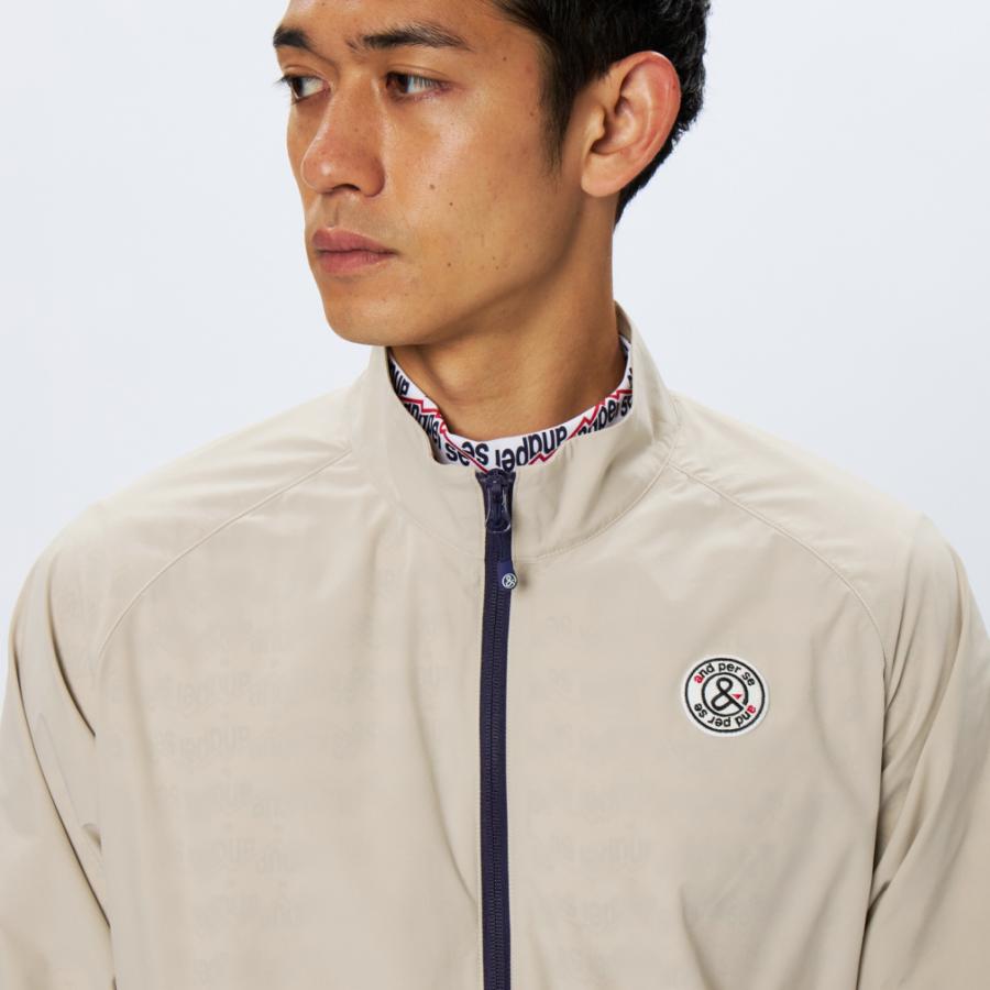 and per se（アンパスィ） ゴルフウェア 半袖ウインドブレーカー 秋 冬