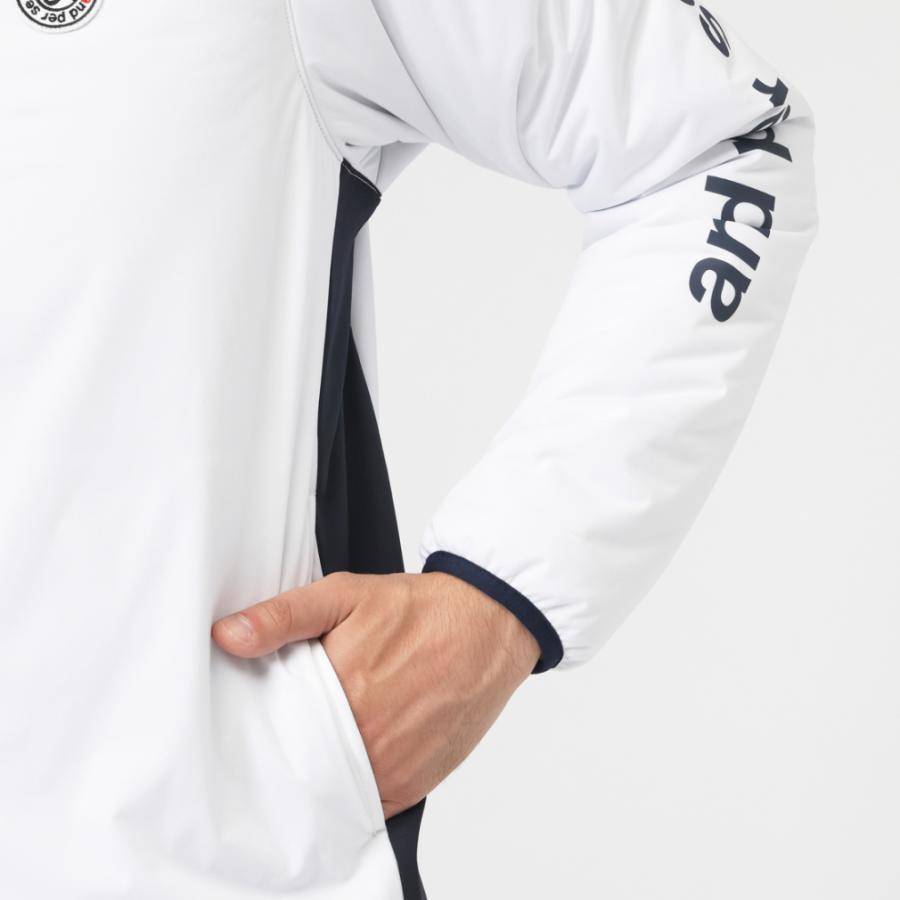 and per se アンパスィ ジップジャケット ゴルフウェア LLサイズ 白