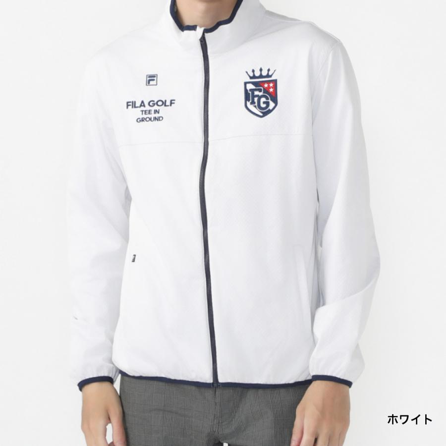 FILA（フィラ） ゴルフウェア 長袖ウインドブレーカー 秋 冬 ライト