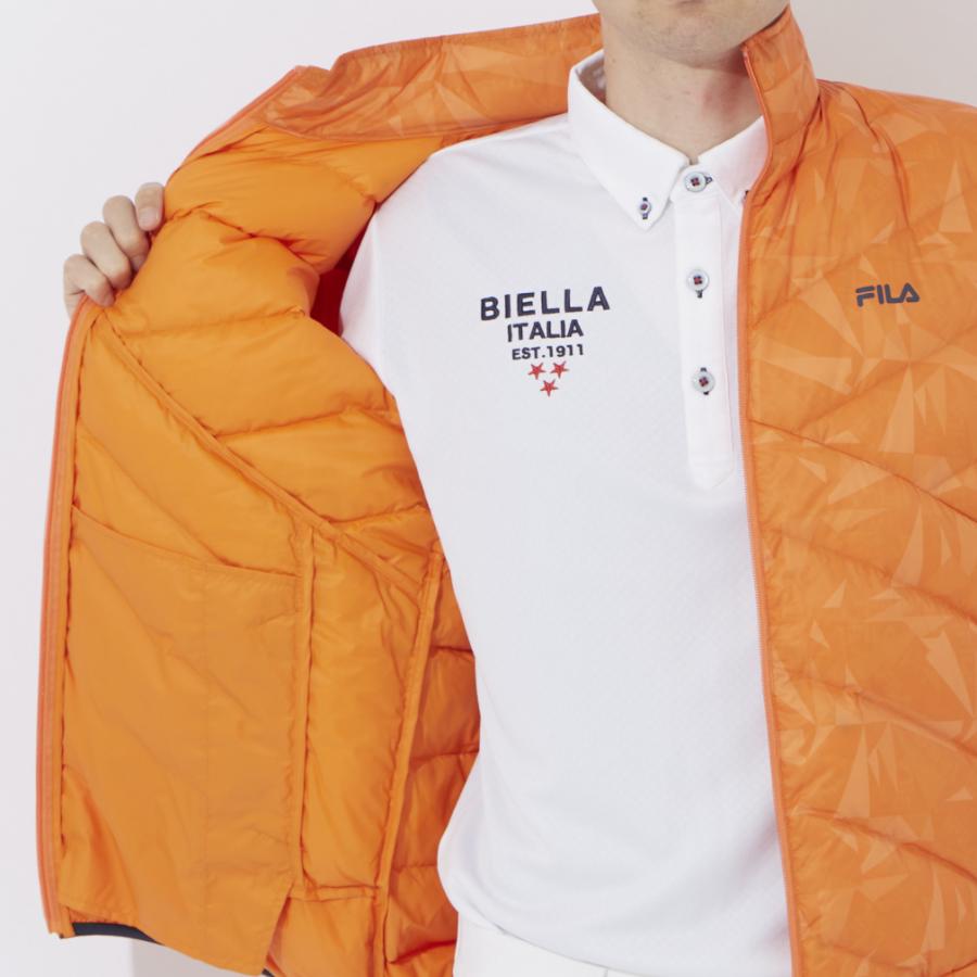 FILA（フィラ） ゴルフウェア 中綿ジャケット 秋 冬 ハイブリッド