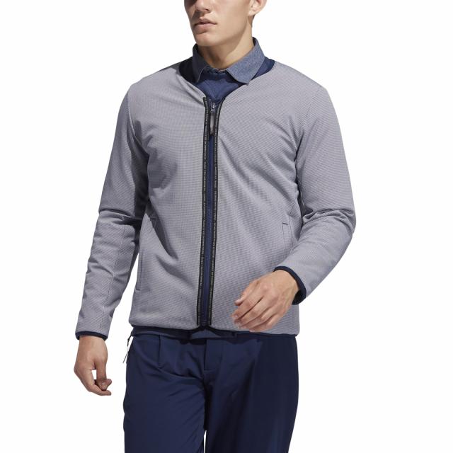 アディダス ゴルフウェア Adicross アディクロス リバーシブルジャケット Ins92 千鳥格子 杢調ウーブン素材採用 メンズ 長袖ウインドブレーカー Adidas アルペン Paypayモール店 通販 Paypayモール