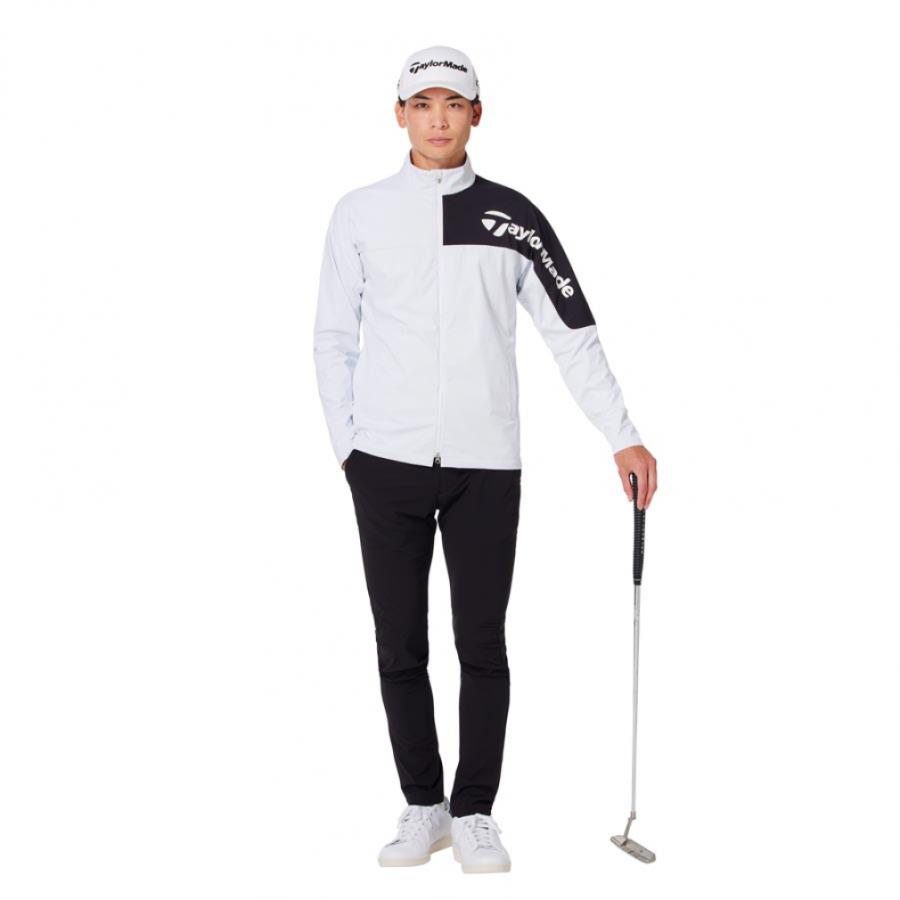 テーラーメイド　ゴルフウェア　ウィンドジャケット　Lサイズ　オフホワイト TaylorMade（テーラーメイド） ゴルフウェア 長袖ウインドブレーカー