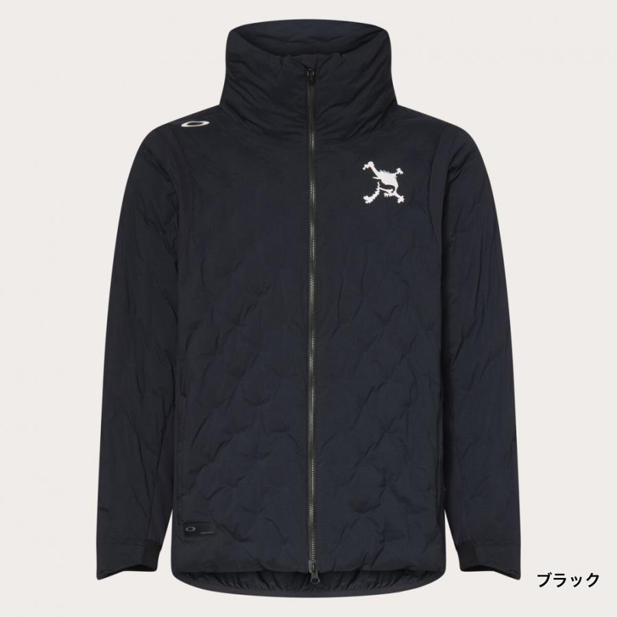 オークリー　M ゴルフ　防寒　美品 OAKLEY オークリー ゴルフウェア 長袖ウインドブレーカー 秋 冬