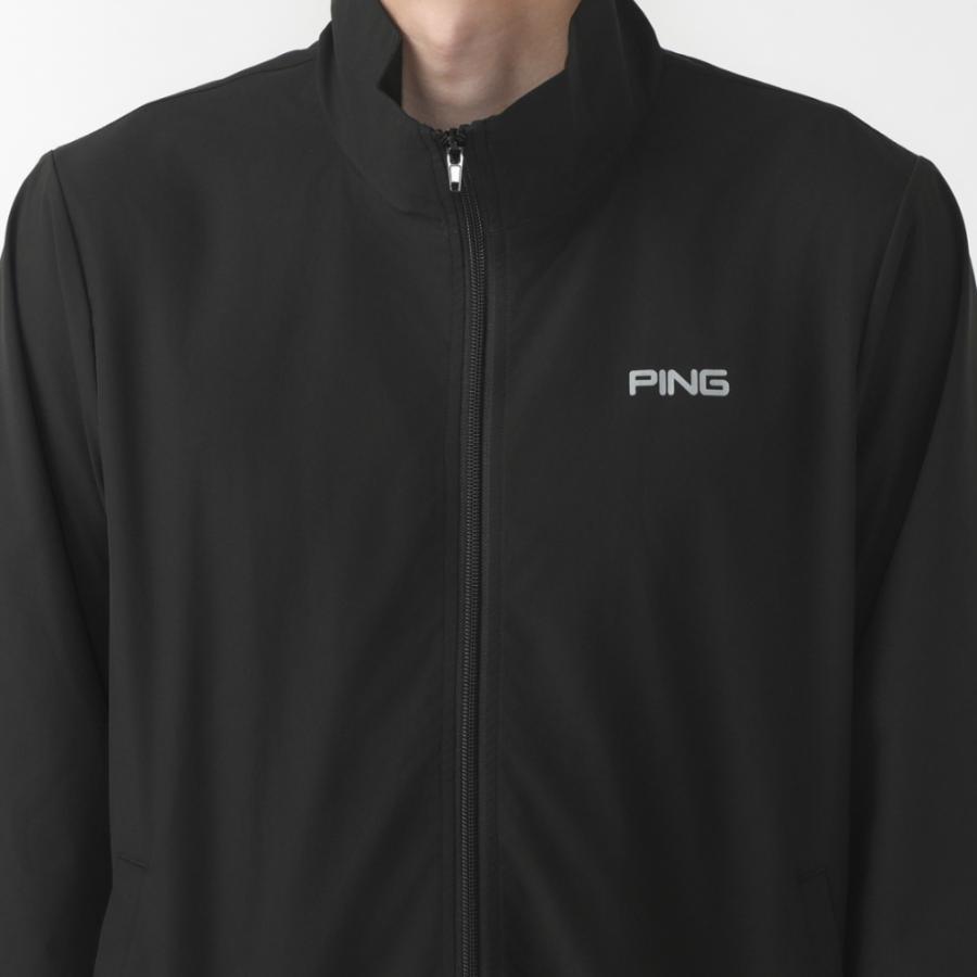 PING（ピン） ゴルフウェア 長袖ウインドブレーカー 秋 冬 フルジップ