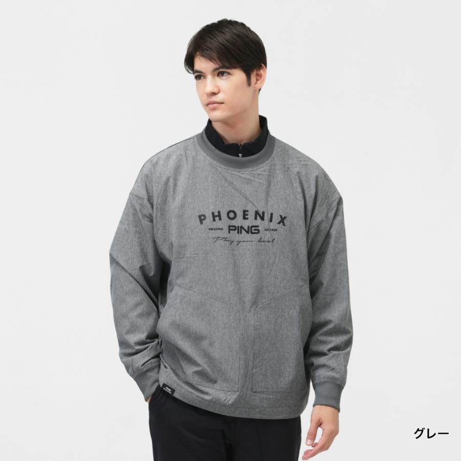 PING（ピン） ゴルフウェア 長袖ウインドブレーカー 秋 冬 ツイン