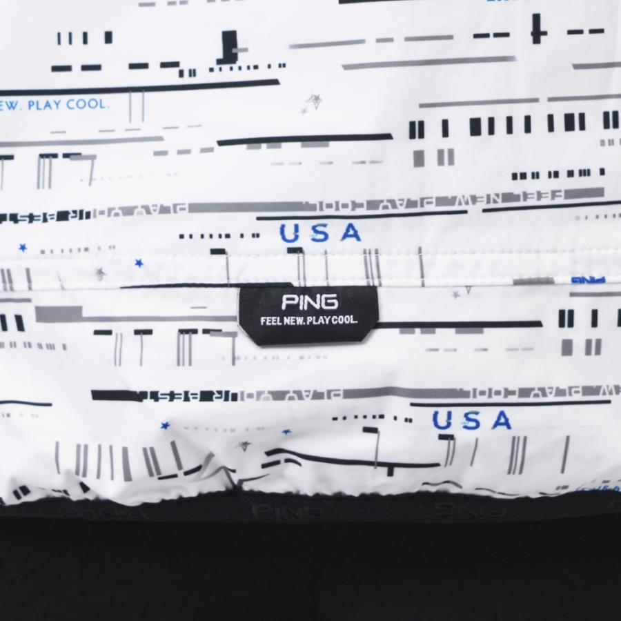 PING（ピン） ゴルフウェア 長袖ウインドブレーカー 秋 冬 24FW