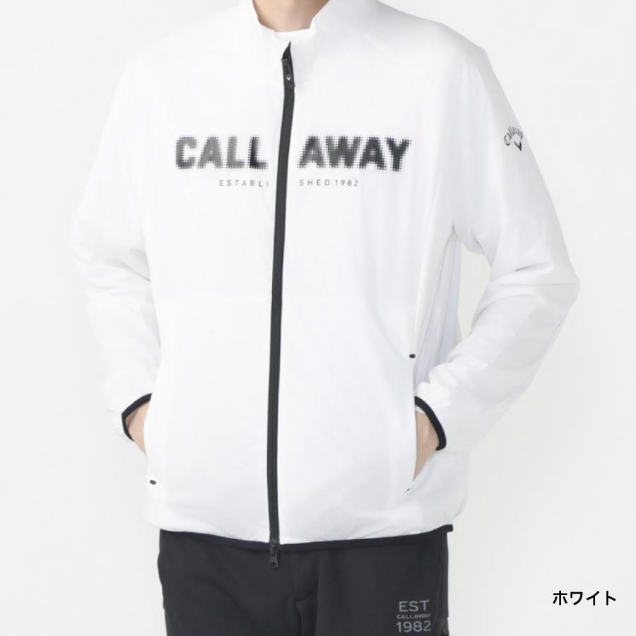 Callaway ウィンドブレーカー ホワイト Callaway キャロウェイ ゴルフウェア 長袖ウインドブレーカー 秋