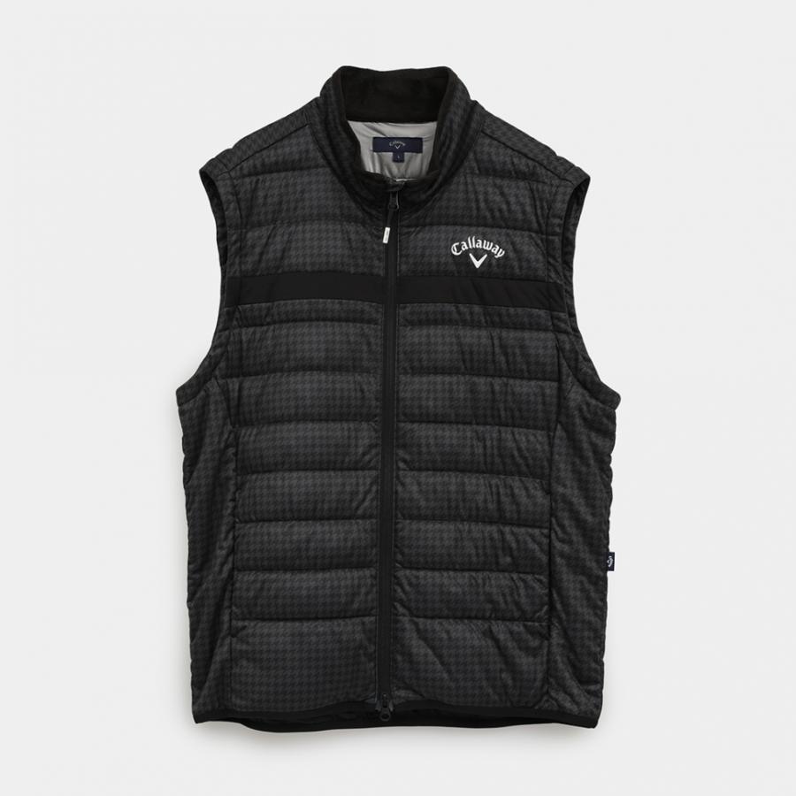 新品 キャロウェイ 長袖ブルゾン 中綿 撥水 フード付き ブラック 3Lサイズ Callaway キャロウェイ ゴルフウェア 長袖ウインドブレーカー 秋