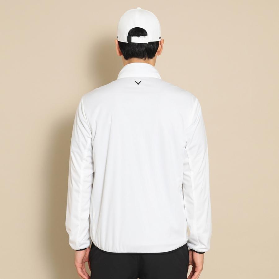 Callaway ウィンドブレーカー ホワイト キャロウェイ Callaway メンズ ゴルフ 長袖ウインドブレーカー