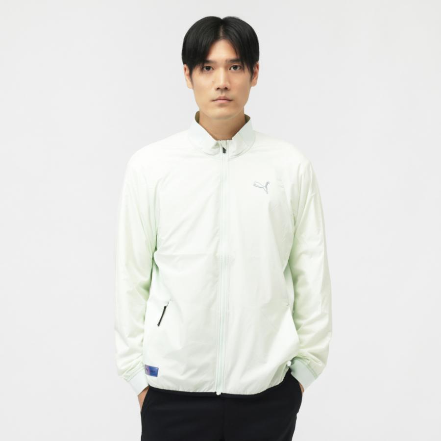 PUMA（プーマ） ゴルフウェア 長袖ウインドブレーカー 秋 冬 シャドウ