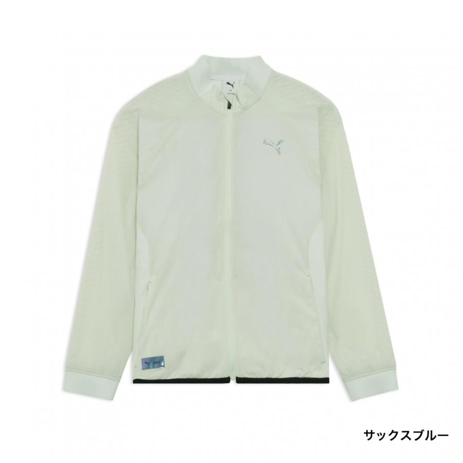 PUMA（プーマ） ゴルフウェア 長袖ウインドブレーカー 秋 冬 シャドウ