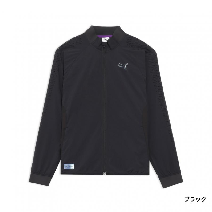 PUMA（プーマ） ゴルフウェア 長袖ウインドブレーカー 秋 冬 シャドウ
