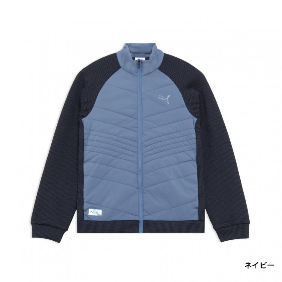 PUMA（プーマ） ゴルフウェア 長袖ウインドブレーカー 秋 冬 シャドウ