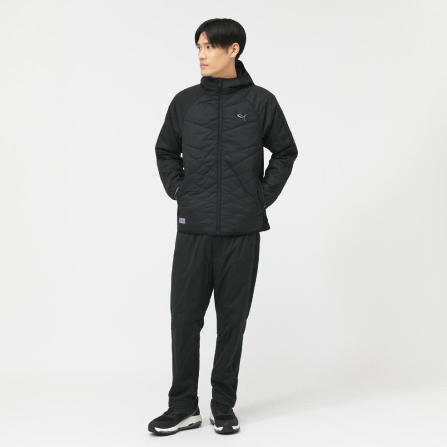 プーマ　ゴルフ　アウター　中綿 PUMA（プーマ） ゴルフウェア 中綿ジャケット 秋 冬 SMU 中綿フード
