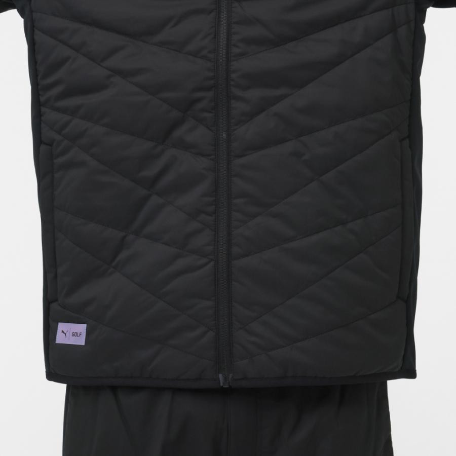 PUMA（プーマ） ゴルフウェア 中綿ジャケット 秋 冬 SMU 中綿フード