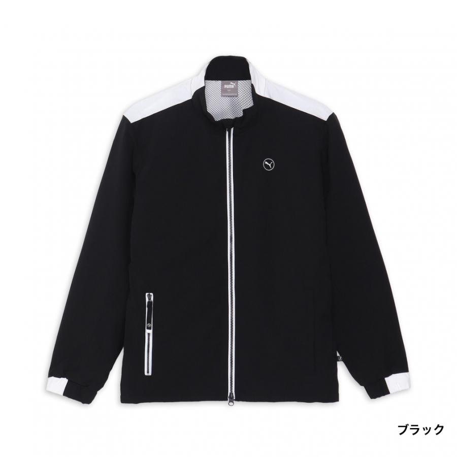 PUMA（プーマ） ゴルフウェア 長袖ウインドブレーカー 秋 冬