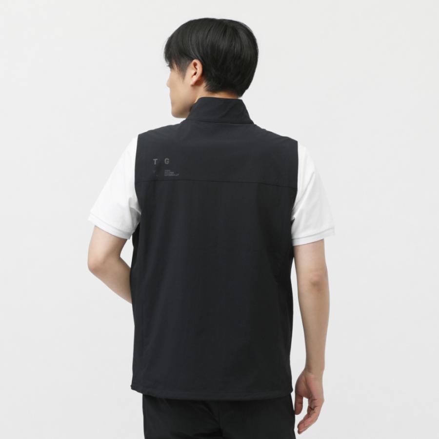 TIGORA（ティゴラ） ゴルフウェア ベスト 春 夏 T.ナイロンタフタ