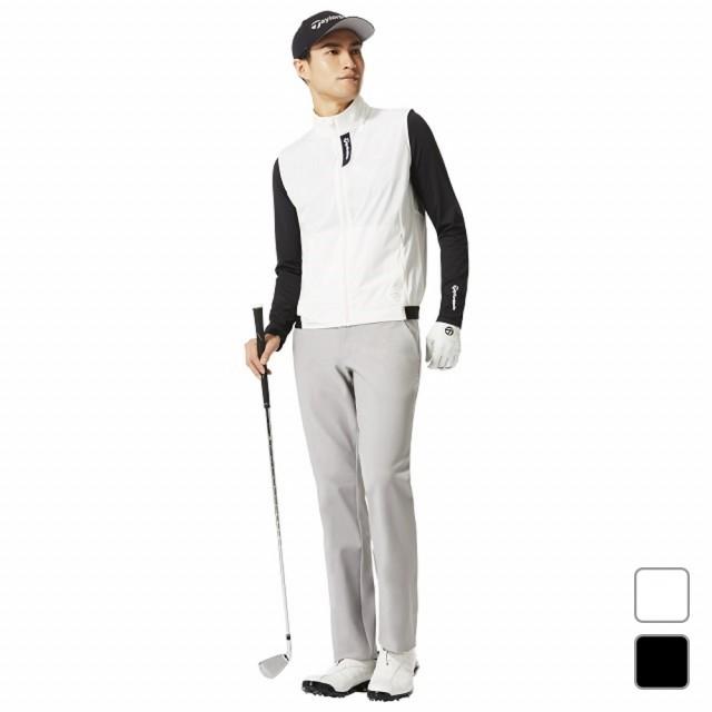 テーラーメイド ゴルフウェア 4wayストレッチ素材 撥水 ウインドブレーカーベスト KY640 メンズ TaylorMade