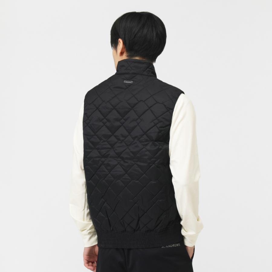 St ANDREWS セントアンドリュース ゴルフウェア ベスト 秋 冬 ドット