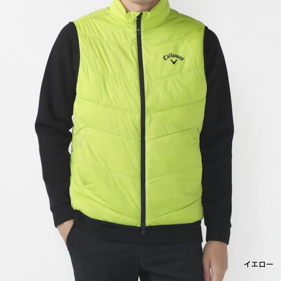 Callaway（キャロウェイ） ゴルフウェア 中綿ベスト 秋 冬 スター
