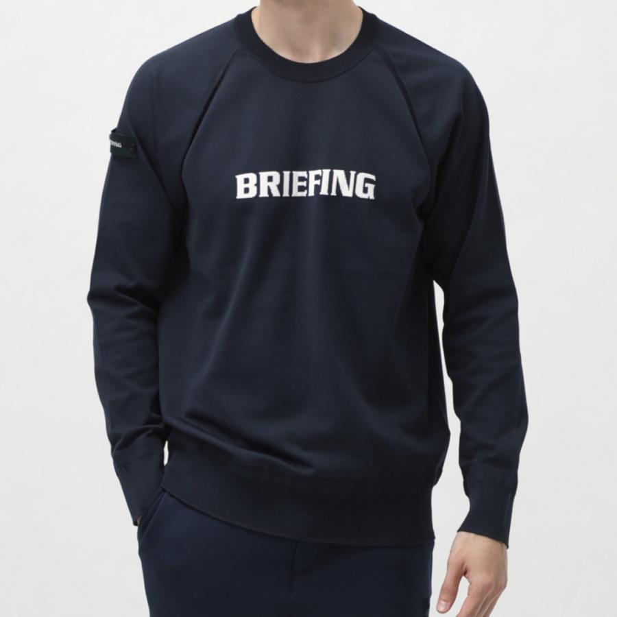 ブリーフィング ゴルフウェア 長袖セーター 春 夏 MS WR CREWNECK KNIT