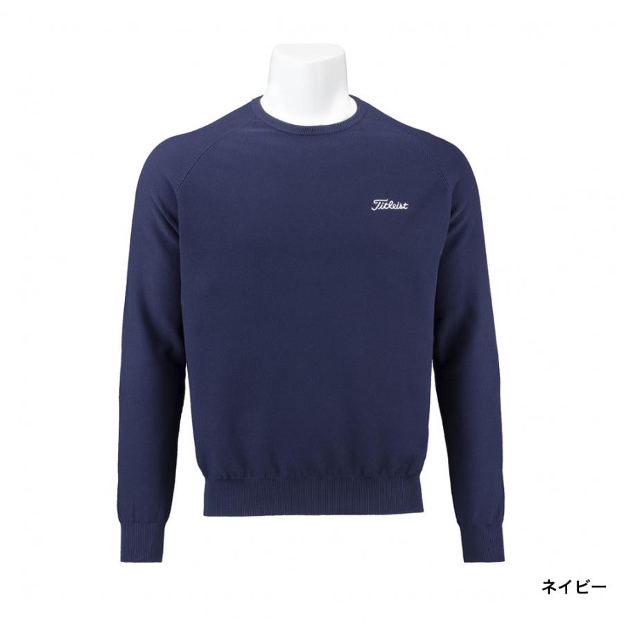 Titleist（タイトリスト） ゴルフウェア 長袖セーター 春 夏 カノコ