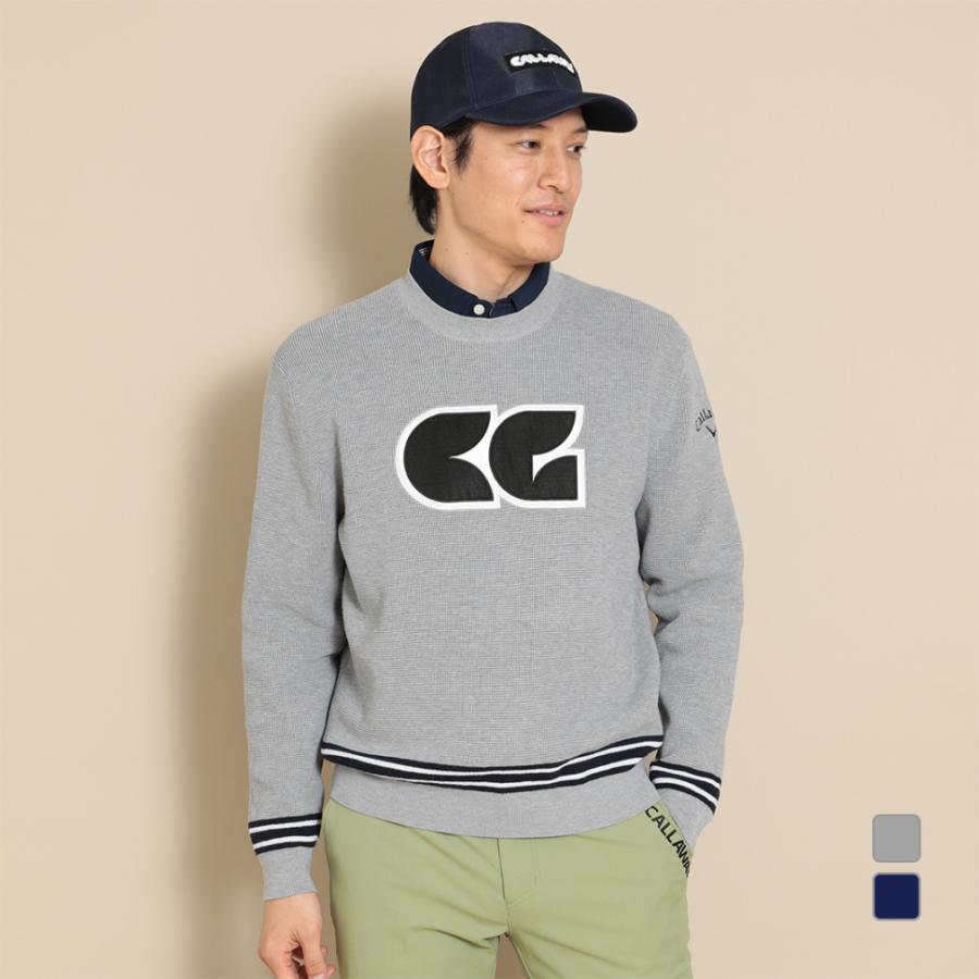 Callaway（キャロウェイ） ゴルフウェア 長袖セーター 春 夏 綿タッチ