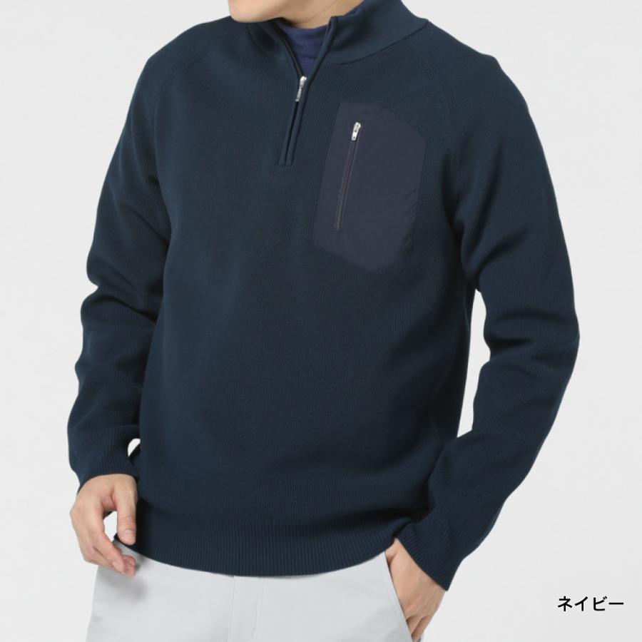 IGNIO（イグニオ） ゴルフウェア 長袖セーター 秋 冬 iHEAT アイヒート