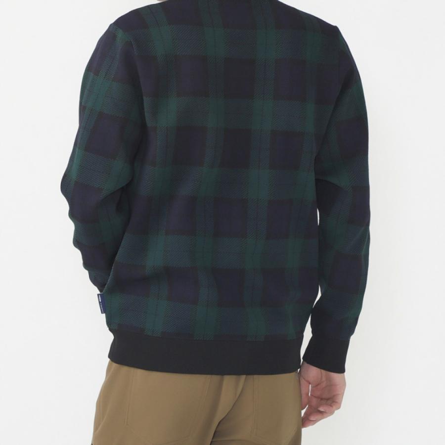 TIGORA（ティゴラ） ゴルフウェア 長袖セーター 秋 冬 チェック柄