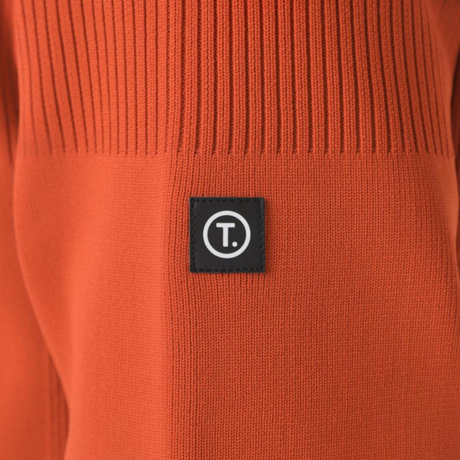 TIGORA（ティゴラ） ゴルフウェア 長袖セーター 秋 冬 T. クルーネック