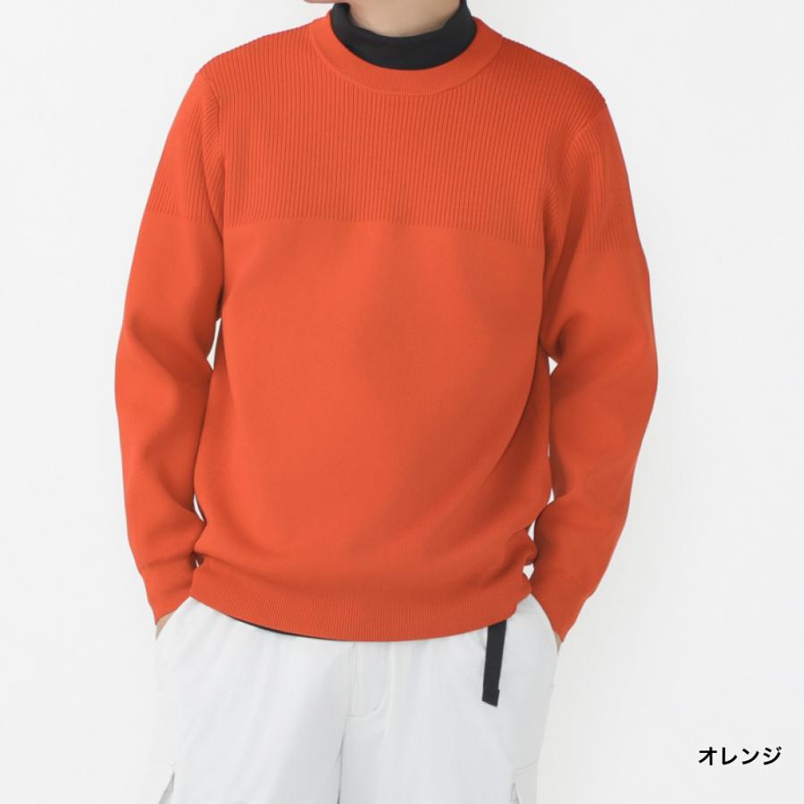 TIGORA ティゴラ ゴルフウェア 長袖セーター 秋 冬 T. クルー