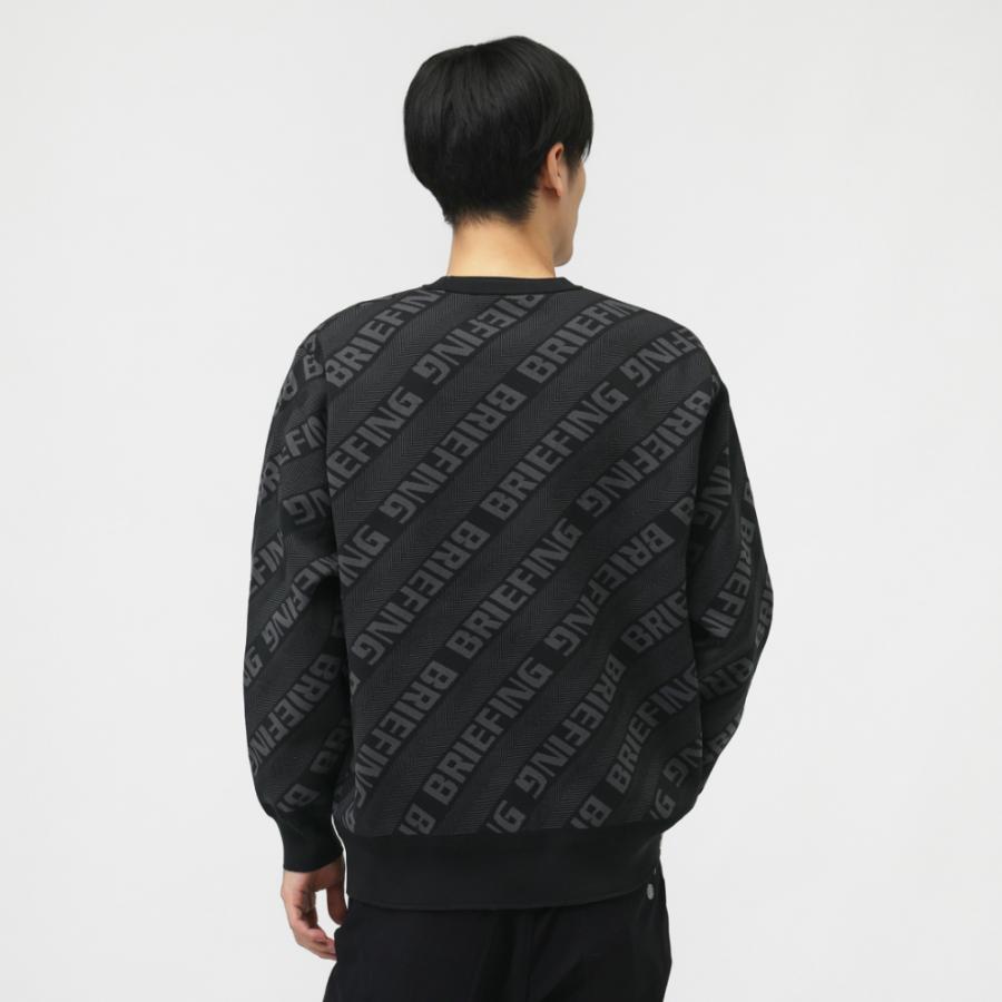 ブリーフィング ゴルフウェア 長袖セーター 秋 冬 CE MS WR BIAS LOGO