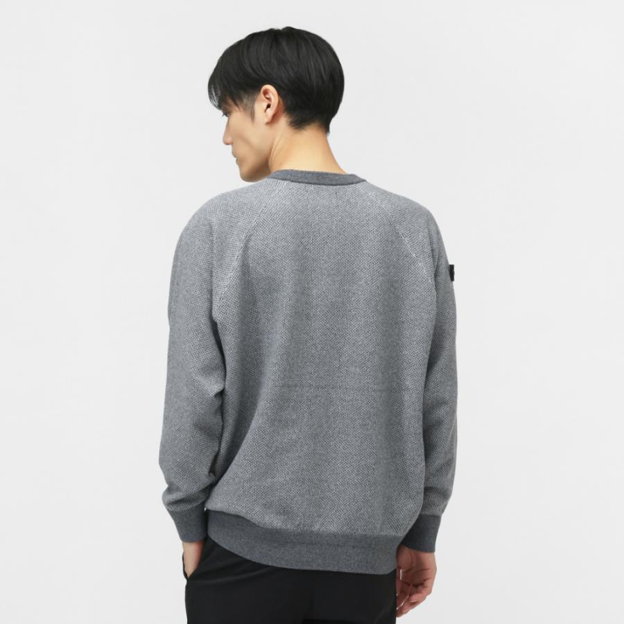 ブリーフィング ゴルフウェア 長袖セーター 秋 冬 MS BIRDS EYE LOGO