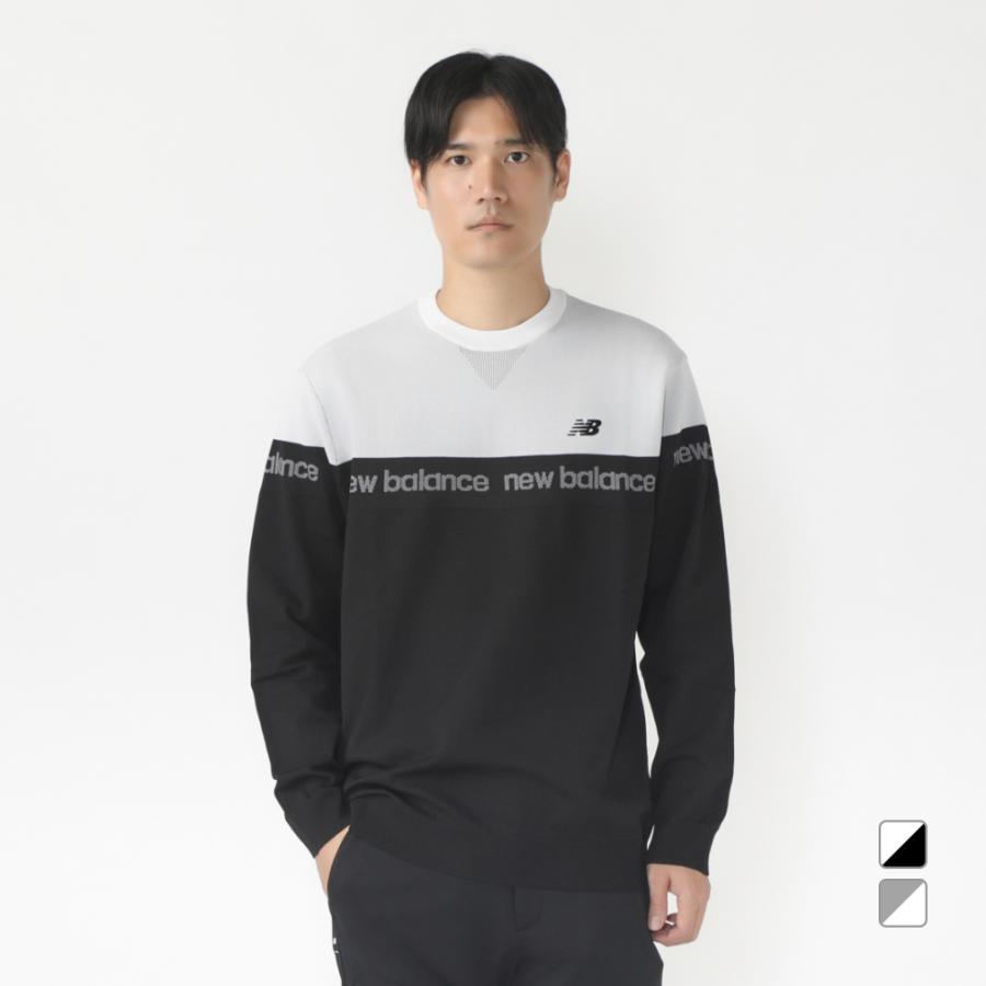 New Balance ニューバランス ゴルフウェア 長袖セーター 秋 冬 New Balance ニューバランス ゴルフウェア 長袖セーター 秋 冬