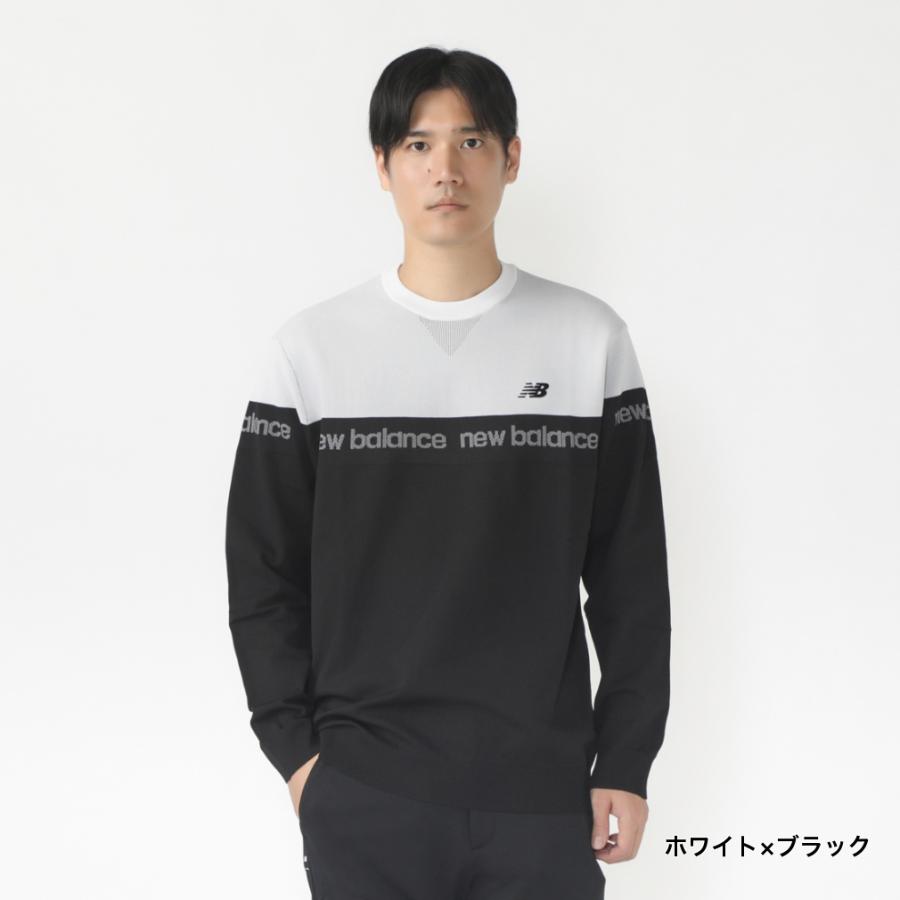 New Balance ニューバランス ゴルフウェア 長袖セーター 秋 冬 New Balance ニューバランス ゴルフウェア 長袖セーター 秋 冬