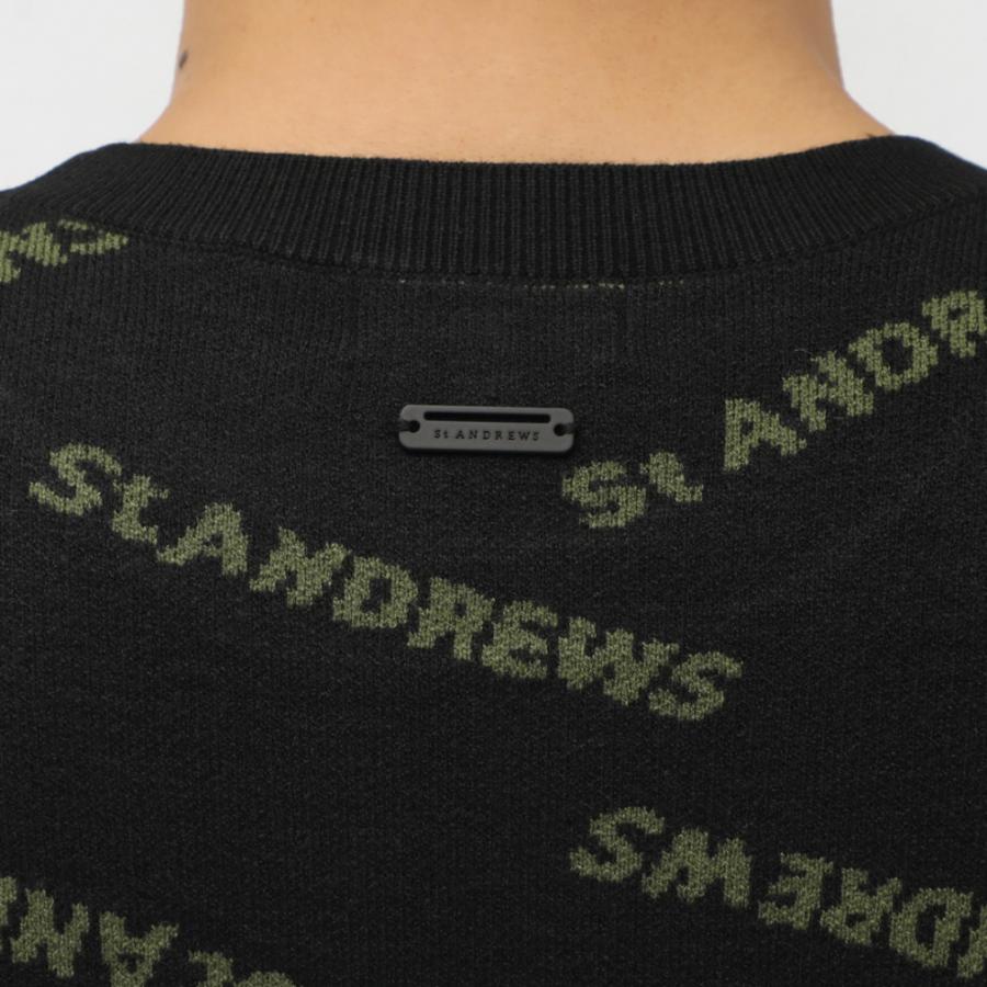 St ANDREWS セントアンドリュース ゴルフウェア 長袖セーター 秋