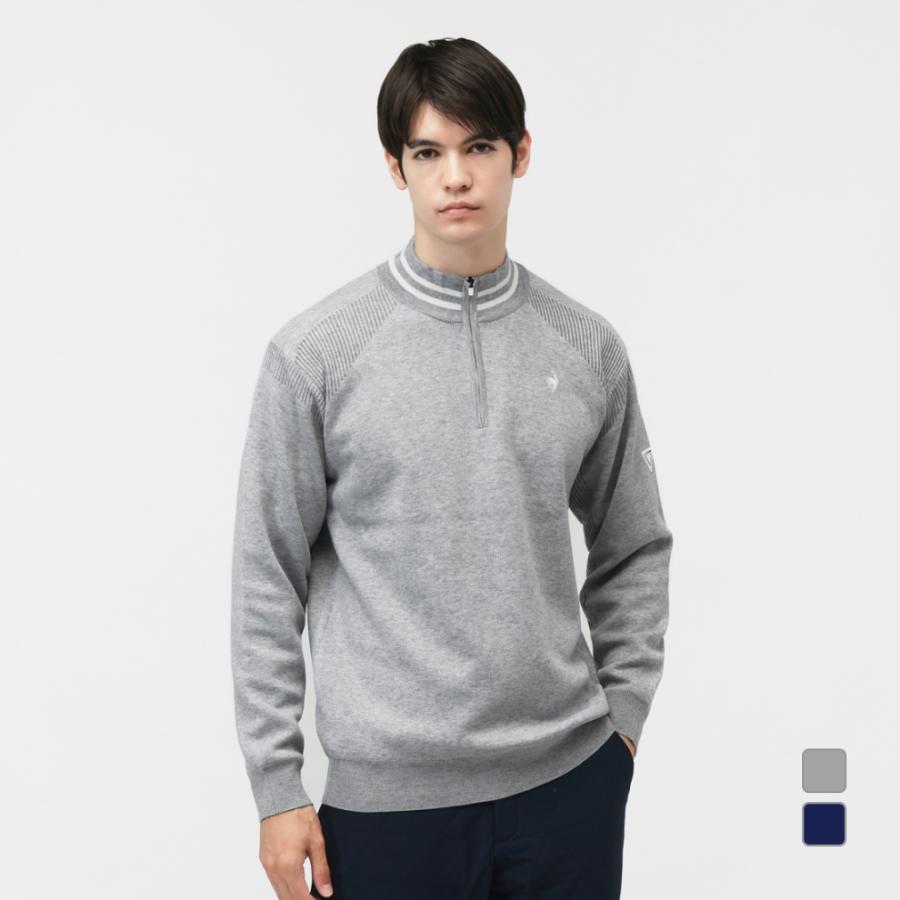 26WAACゴルフ メンズ 長袖 セーター新品秋冬人気 le coq sportif GOLF（ルコックスポルティフ ゴルフ） ルコック