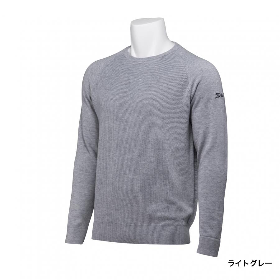 Titleist（タイトリスト） ゴルフウェア 長袖セーター 秋 冬 ラグラン