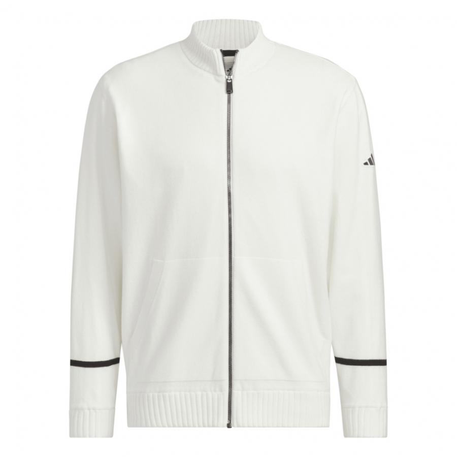 adidas（アディダス） ゴルフウェア 長袖シャツ 秋 冬 防風 フルジップ