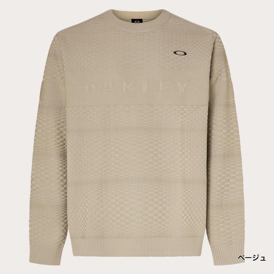 OAKLEY（オークリー） ゴルフウェア 長袖セーター 秋 冬 LOGO JQ