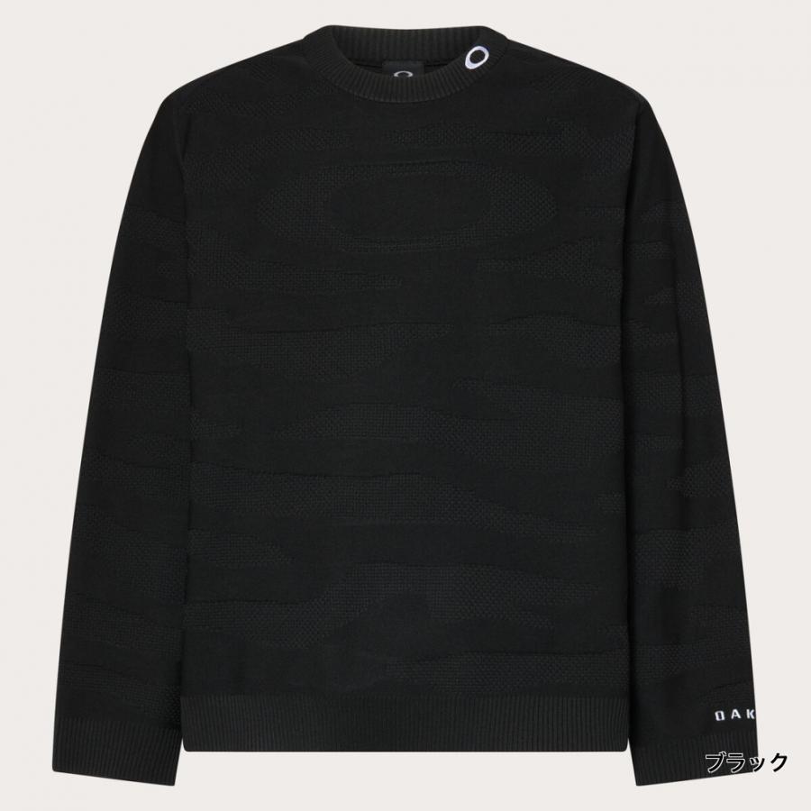 OAKLEY（オークリー） ゴルフウェア 長袖セーター 秋 冬 CAMO JQ