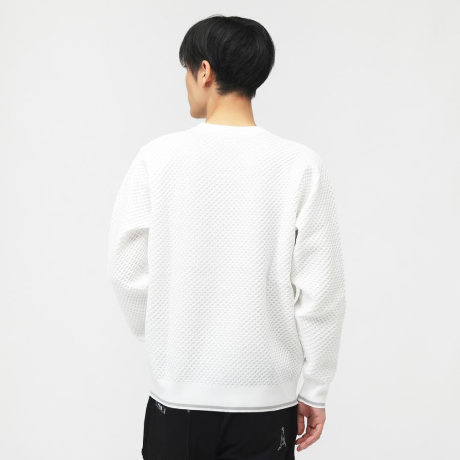 PING（ピン） ゴルフウェア 長袖セーター 秋 冬 ハチノス編みクルー