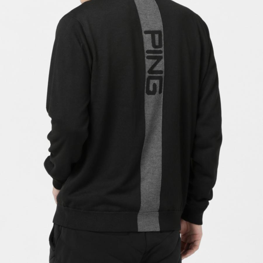 PING ピン ゴルフウェア 長袖セーター 秋 冬 23FWフルジップ PING ピン ゴルフウェア 長袖セーター 秋 冬 23FWフルジップ