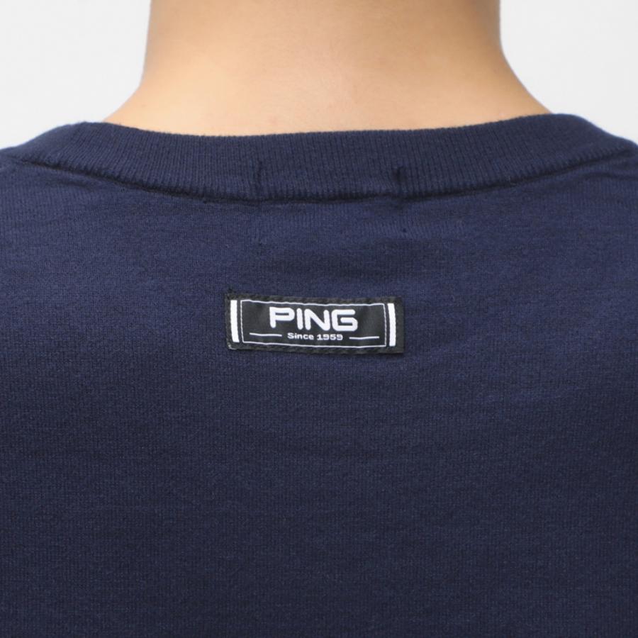 PING ピン ゴルフウェア 長袖セーター 秋 冬 24FW Mr. クルー PING ピン ゴルフウェア 長袖セーター 秋 冬 24FW Mr. クルー