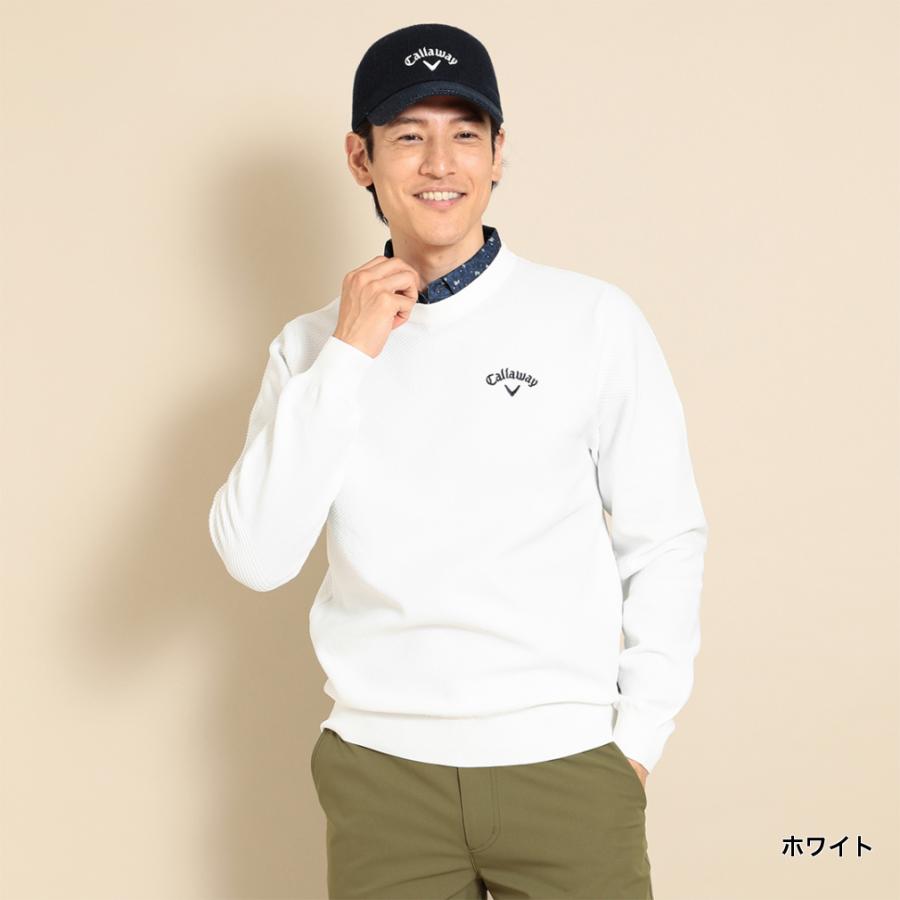 Callaway（キャロウェイ） ゴルフウェア 長袖 セーター 秋 冬 クルー