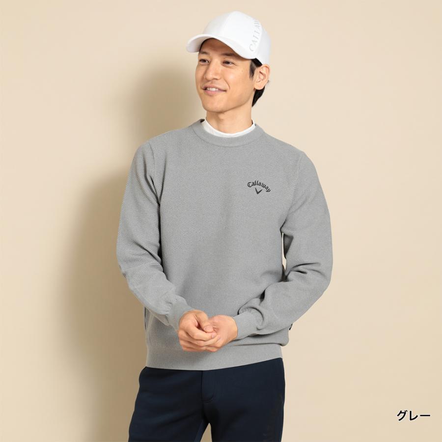 新品未使用Callaway Golf セーター Callaway（キャロウェイ） ゴルフウェア 長袖 セーター 秋 冬 クルー