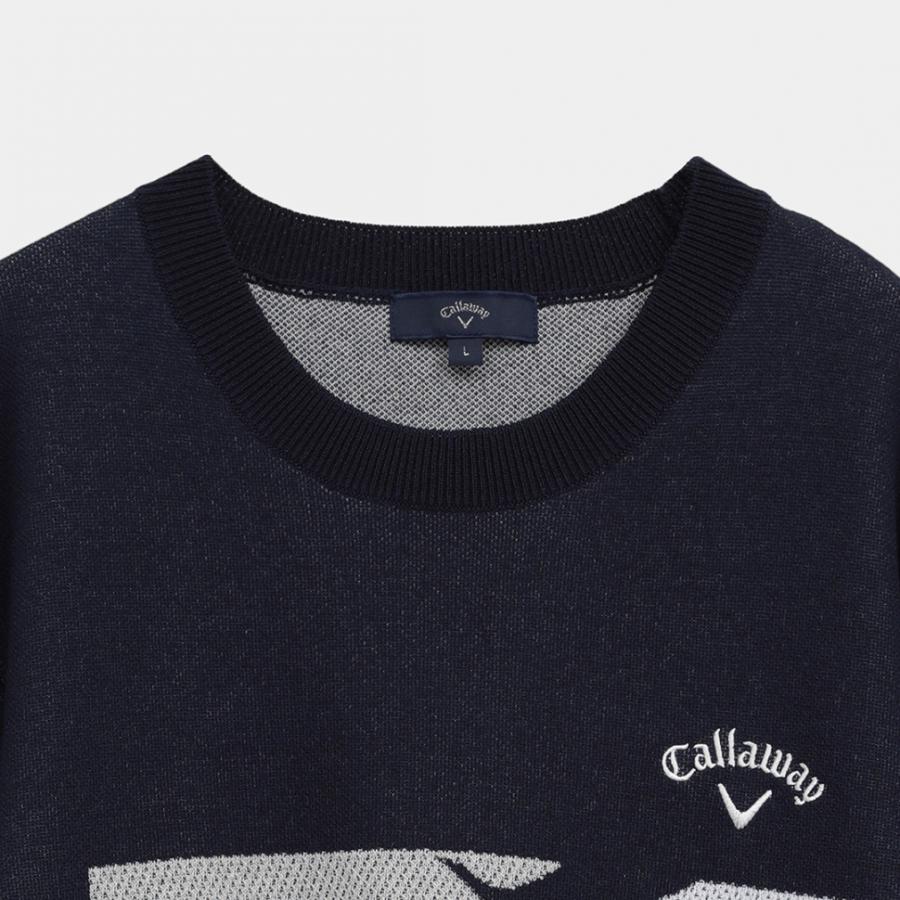 Callaway（キャロウェイ） ゴルフウェア 長袖セーター 秋 冬 ロゴジャ