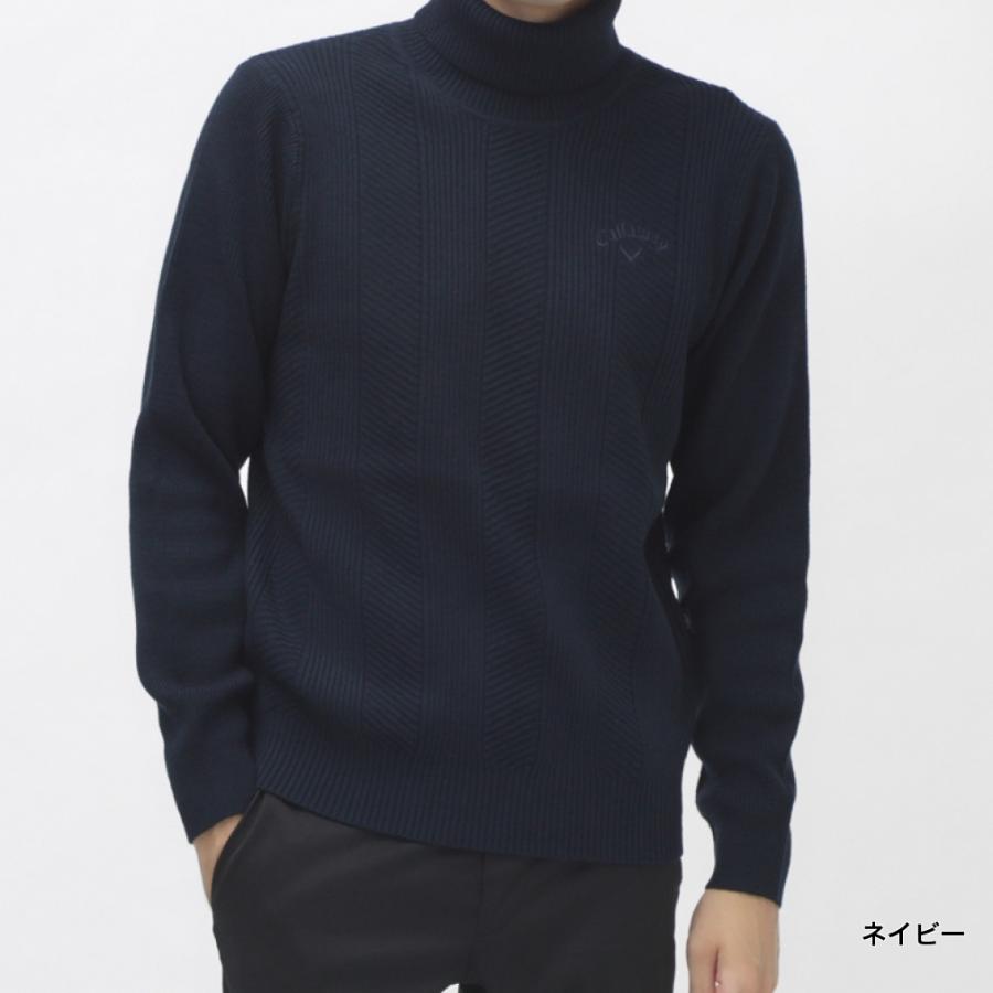 Callaway キャロウェイ ゴルフウェア 長袖セーター 秋 冬 畦編み