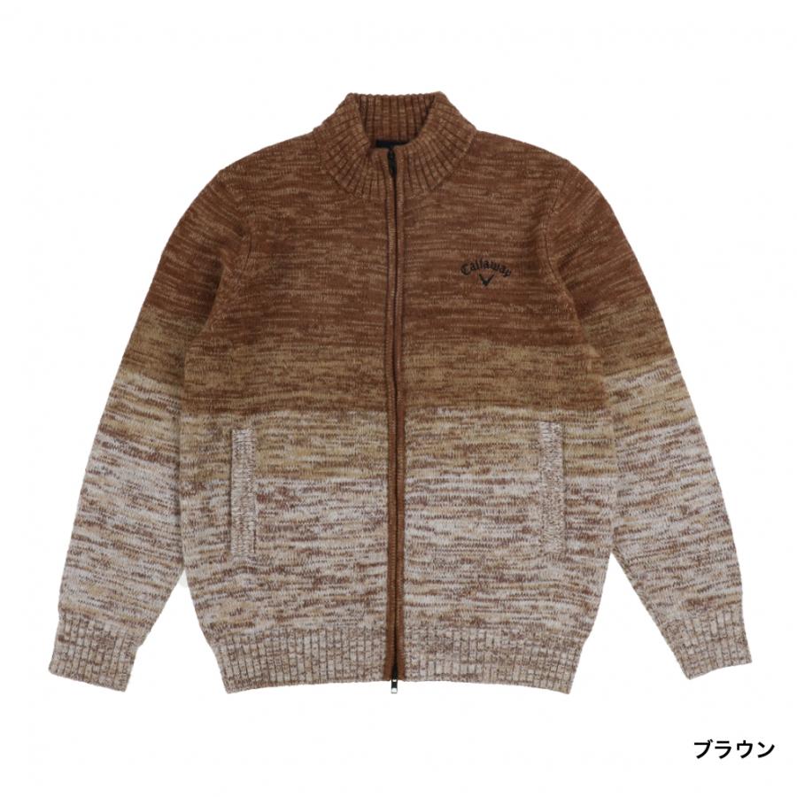 Callaway（キャロウェイ） ゴルフウェア 長袖セーター 秋 冬 メランジ